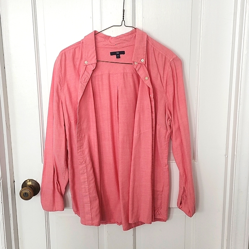 Gap Pink Oxford button down.